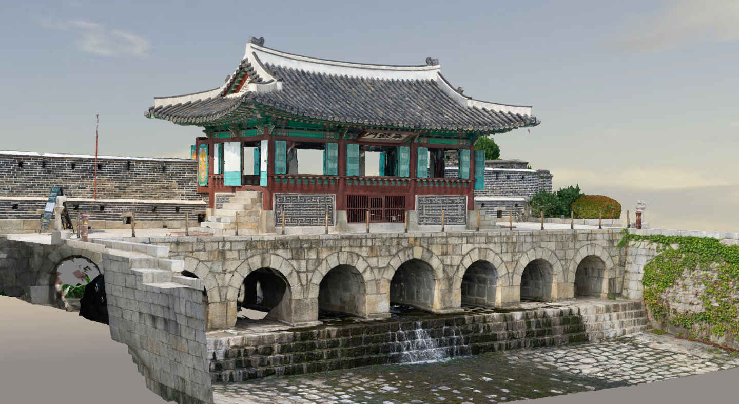 3D modeling of Hwahongmun