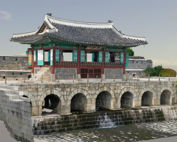 3D modeling of Hwahongmun